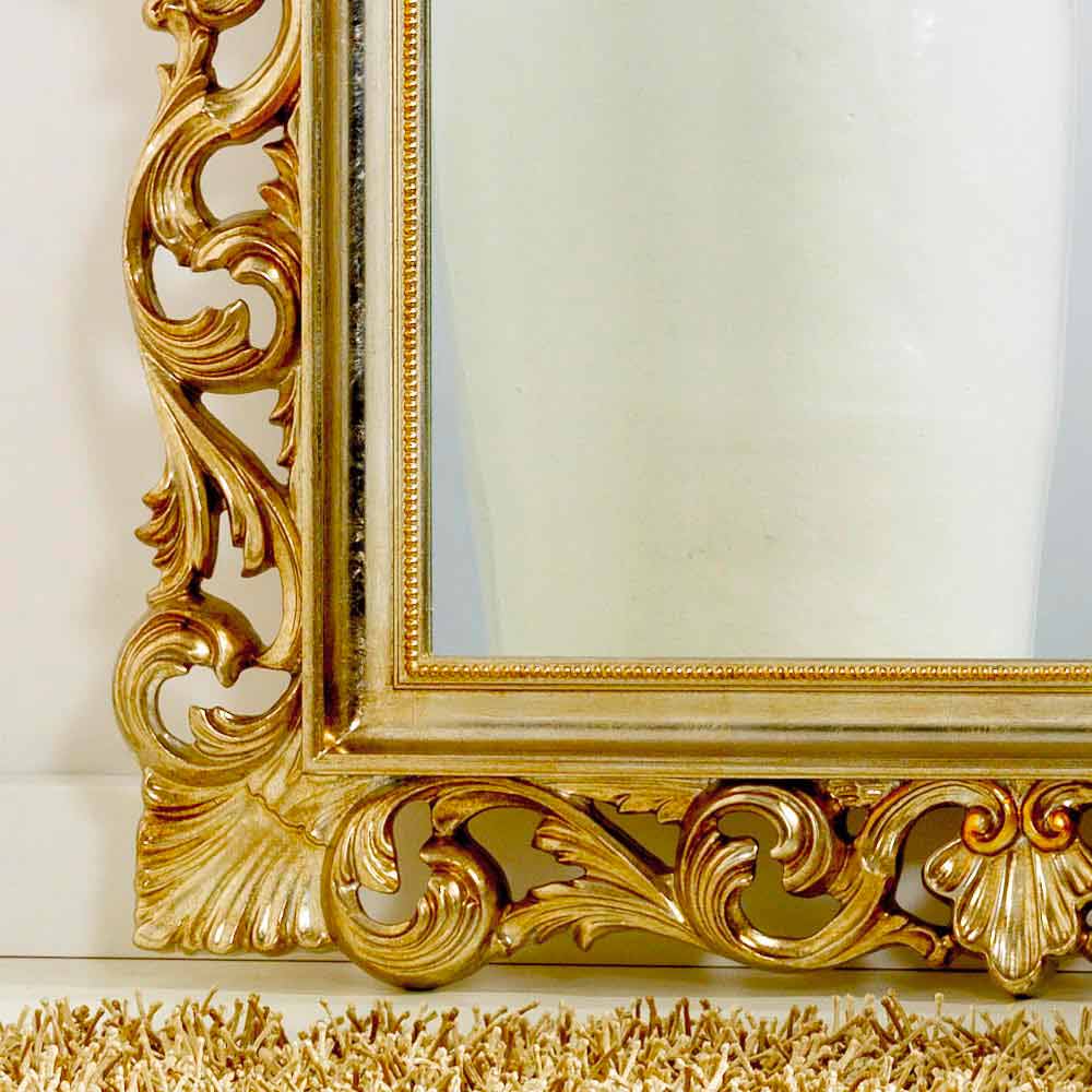 Stor spegel golv / vägg klassiskt designade Tiara, 86x220 cm