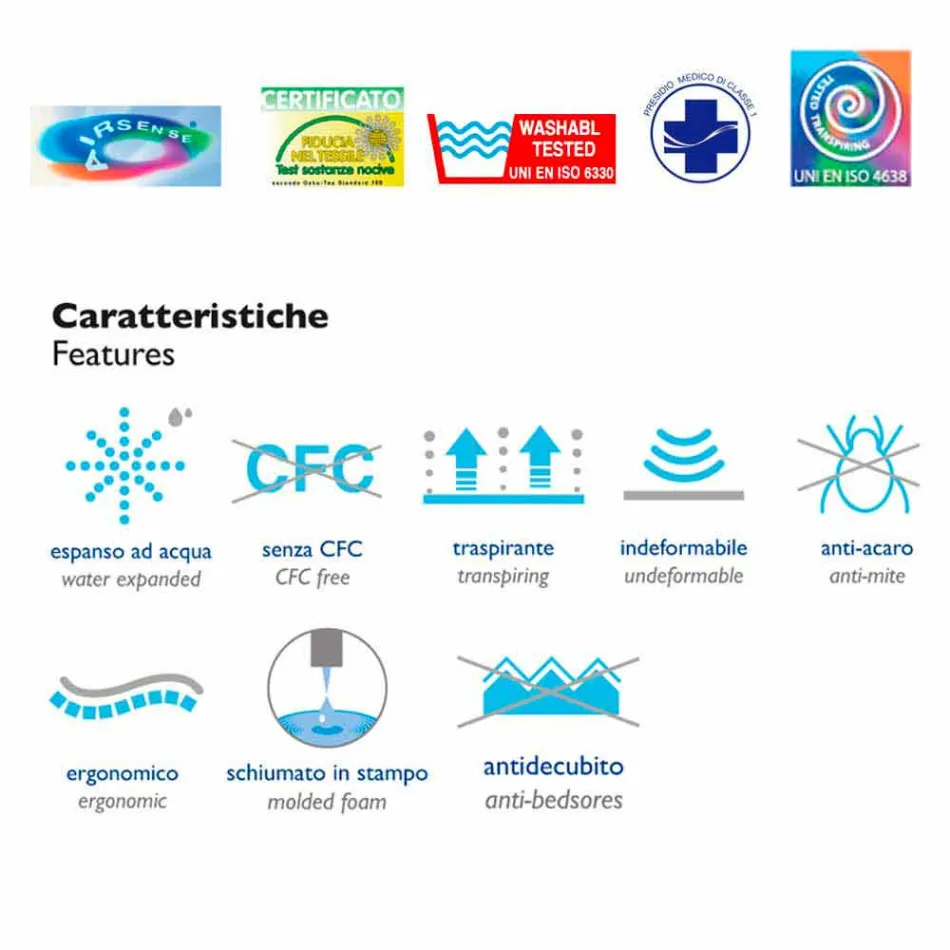 Pillow Bio Airsensitive Viadurini