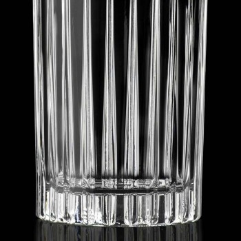 12 Tumbler Tall Highball-glasögon i dekorerad ekokristall - Senzatempo