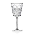 12 glas för vatten, drycker eller cocktaildesign i dekorerad ekokristall - Destino Viadurini