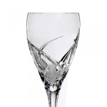 12 lyxdesignade vinprovningsglasögon i Eco Crystal - Montecristo