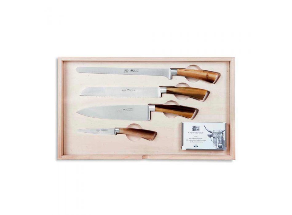 14 knivar Komplett Berti-fodral exklusivt för Viadurini - Canaletto Viadurini