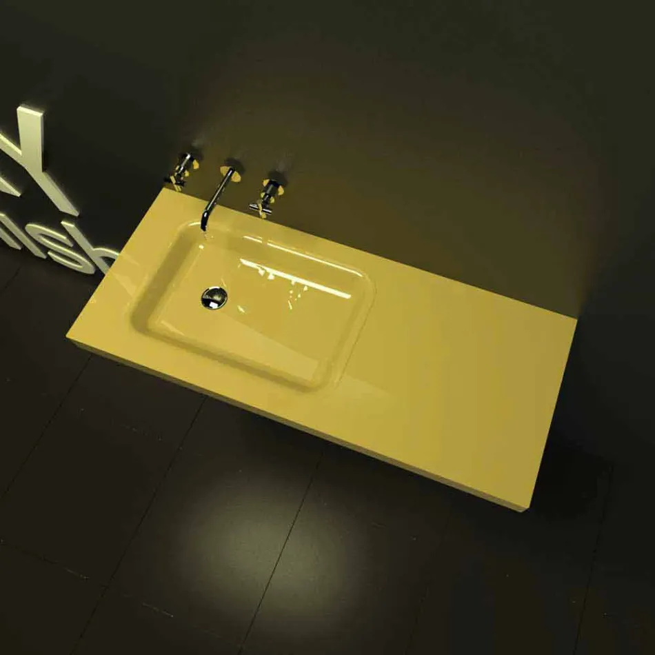 Badkar Sinkad Tillverkad i Italien Viadurini