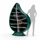 Chlorophyll Modern bokhylla gjord i Italien Viadurini