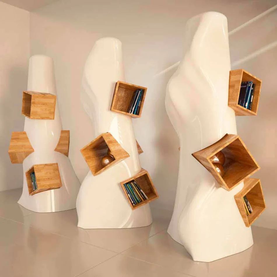 K2 Modern Design Bokhylla Made in Italy Viadurini