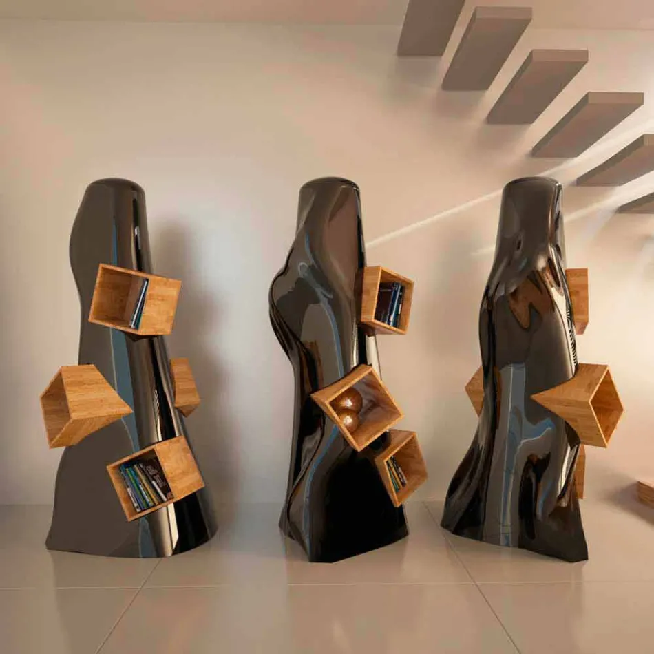 K2 Modern Design Bokhylla Made in Italy Viadurini