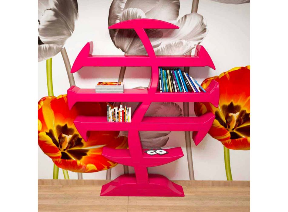 Design Stevenson bokhylla gjord i Italien Viadurini