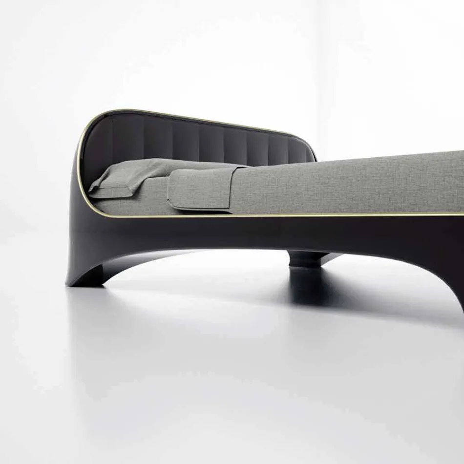 Lyx Design Modern Dubbelsäng Elegans Made In Italy Viadurini