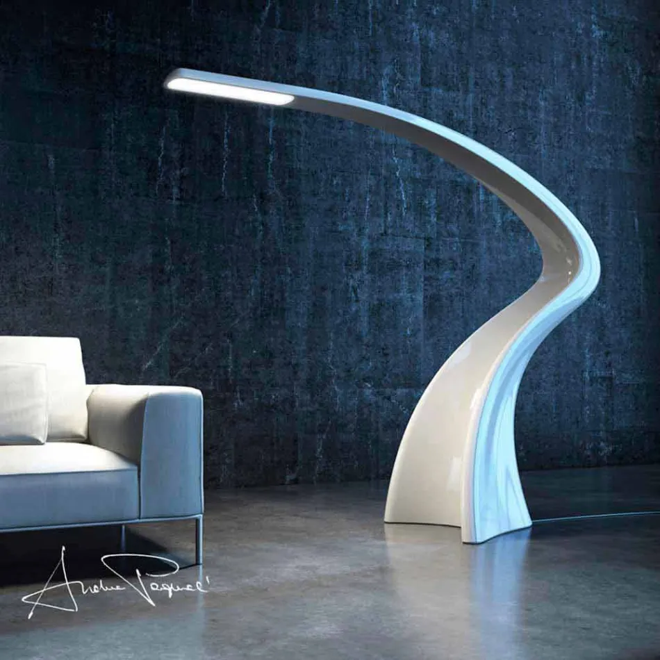 Lumia Modern Design Golvlampa Tillverkad i Italien Viadurini