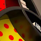 Hylla Design Poppy bok gjord i Italien Viadurini