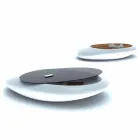 Kaffeborddesign Vardagsrum Drop Made in Italy Viadurini