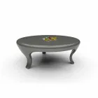 Round Design soffbord Made in Italy Viadurini