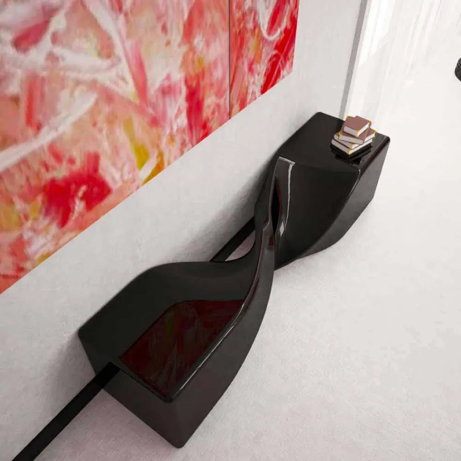 Modern designbänk Bobby Made i Italien Viadurini