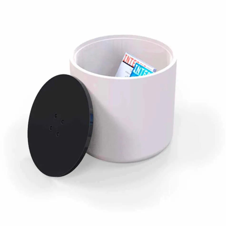 Design Button Puff / Kaffebord Made in Italy Viadurini