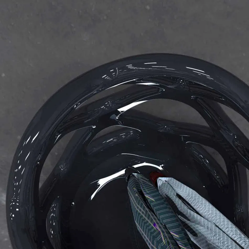 Paraplyställ Modern Design Coulee Made in Italy Viadurini