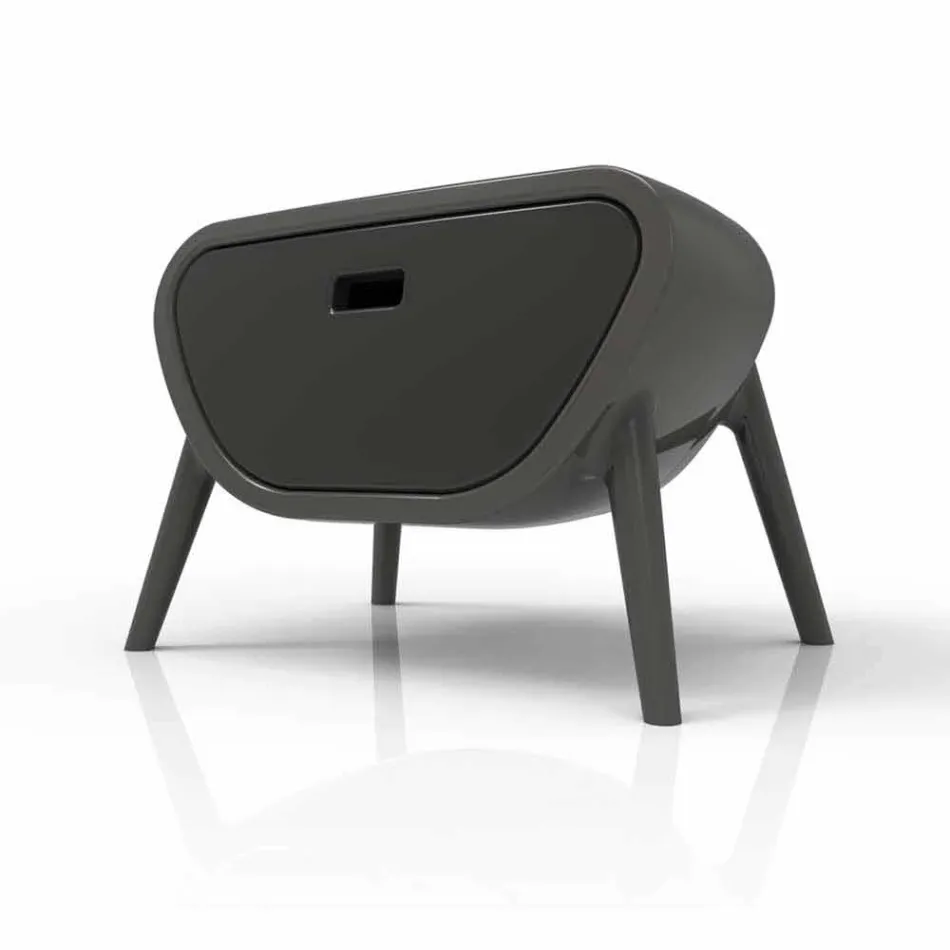 Moderna sängbord Design Little Gauche Made in Italy Viadurini