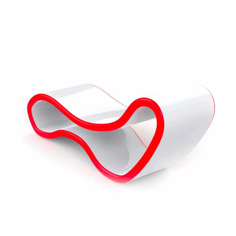 Chaise Longue Design Lory Gjord i Italien Viadurini