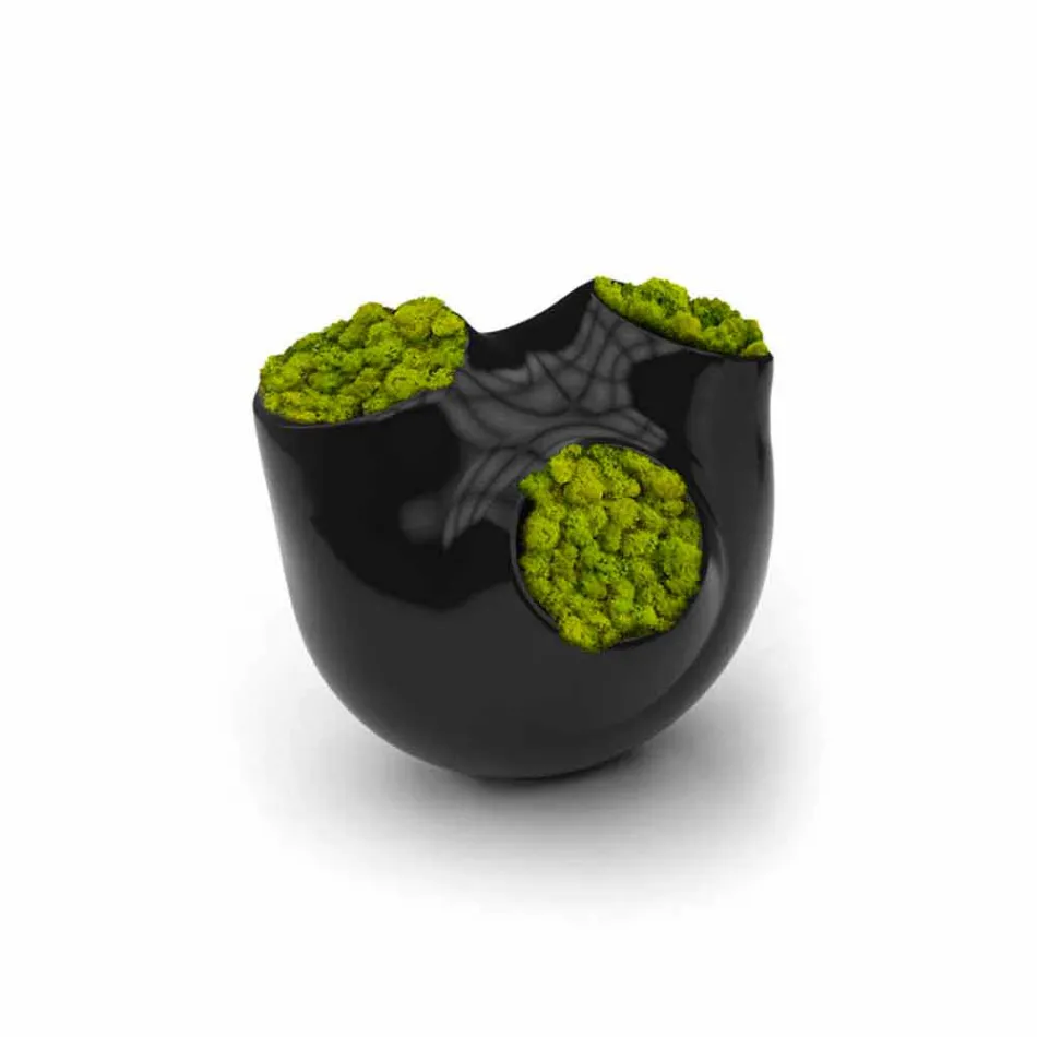 Dekorativ Moon Design Vase Gjord i Italien Viadurini