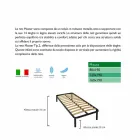 Nätverks Bio Comfort en och en halv kvadrat Viadurini