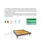 Dubbel Network med Slats Vertical Bio Comfort 2 Viadurini