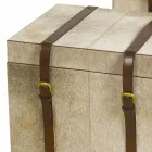 2 design i grå ponny Ritini stammar, stora och små Viadurini