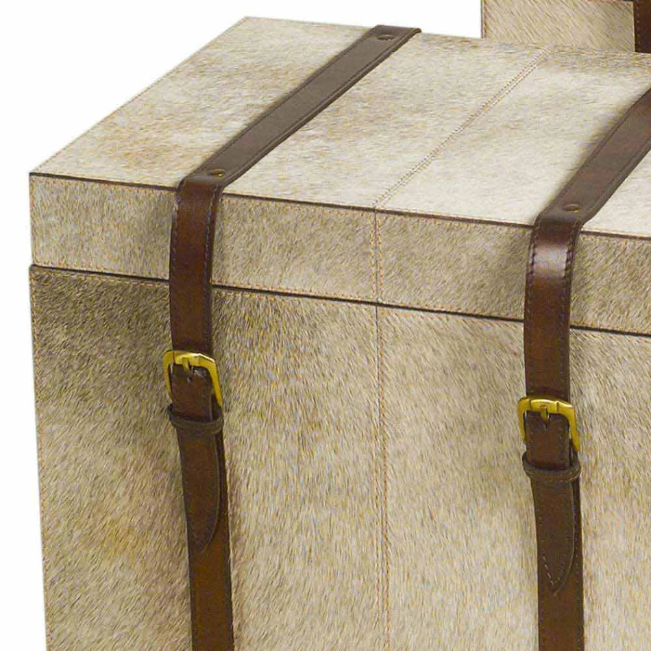 2 design i grå ponny Ritini stammar, stora och små Viadurini