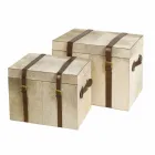 2 design i grå ponny Ritini stammar, stora och små Viadurini