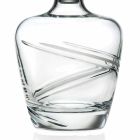 2 whiskyflaskor i italiensk hantverkare ekologisk kristall - cyklon Viadurini