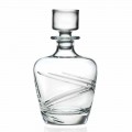 2 Eco Crystal Whisky-flaskor handgjorda i Italien - cyklon