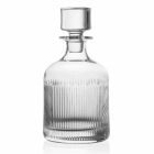 2 whiskyflaskor med miljövänlig Crystal Cap Vintage Design - Taktil Viadurini
