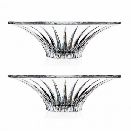 2 Ultraclear Superior Sound Glass Centerpiece Luxury and Design - Senzatempo Viadurini