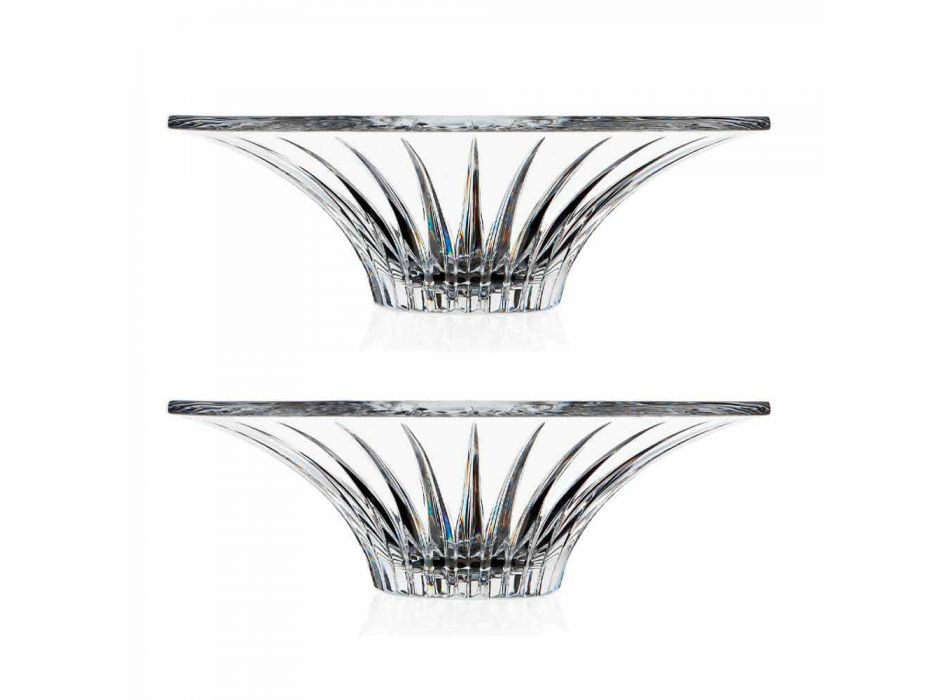 2 Ultraclear Superior Sound Glass Centerpiece Luxury and Design - Senzatempo