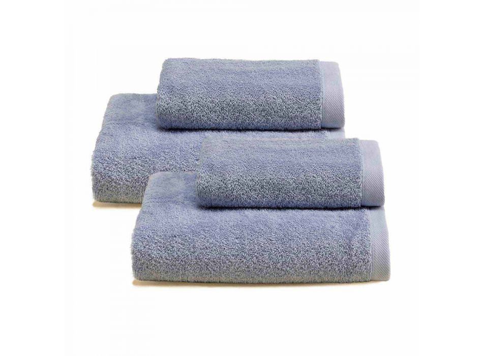 2 par badhanddukar färgad service i bomullsspuna - Vuitton Viadurini