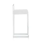 2 Vardagspallar med sits i syntetiskt läder - Afnio Viadurini