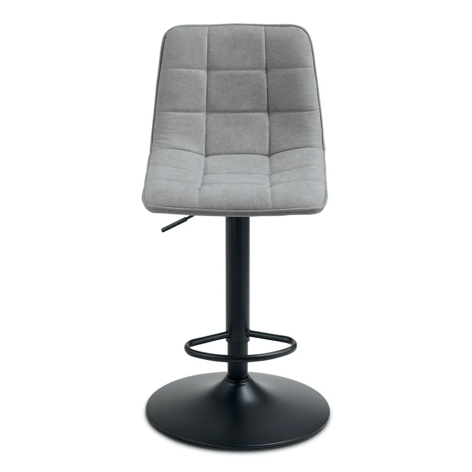 2 vardagsrumspallar med tygsits i olika färger - Corrente Viadurini