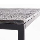 2 Kaffebord i aluminium och målat stål - Sereno Viadurini