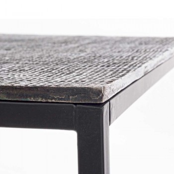 2 Kaffebord i aluminium och målat stål - Sereno