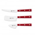 3 Ostknivar i rostfritt stål, Berti Exclusive för Viadurini - Asiago