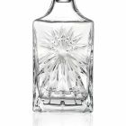 4 Whiskyflaskor med Eco Crystal Cap Square Design - Daniele Viadurini