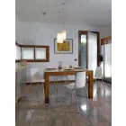 4 stapelbara utomhusstolar i metall och polypropen tillverkad i Italien - Carita Viadurini