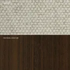 4 matstolar i massiv ask och tyg tillverkade i Italien - Sulu Viadurini