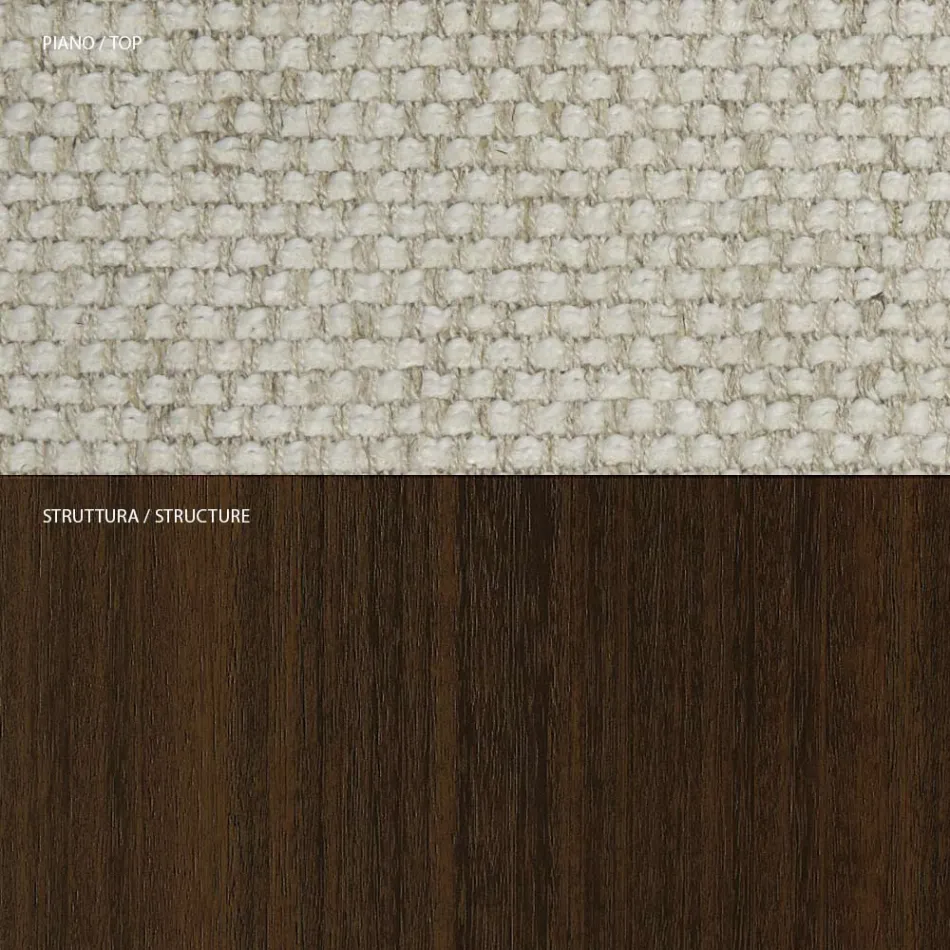 4 matstolar i massiv ask och tyg tillverkade i Italien - Sulu Viadurini