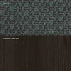 4 matstolar i massiv ask och tyg tillverkade i Italien - Sulu Viadurini