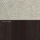 4 matstolar i massiv ask och tyg tillverkade i Italien - Sulu Viadurini