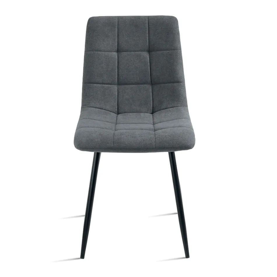 4 vardagsrumsfåtöljer med tygsitsar i olika färger - Nuvarande Viadurini