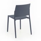 4 stapelbara stolar gjorda helt av polypropen i olika färger - Mojito Viadurini