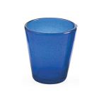 6 Glass Water Craft Service av färgat blåst glas - Yucatan Viadurini