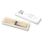 6 bordsknivar 2012 Berti rostfritt stål exklusivt för Viadurini - Annico Viadurini