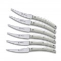 6 bordsknivar tillverkade i Italien, Berti exklusivt för Viadurini - Alonte
