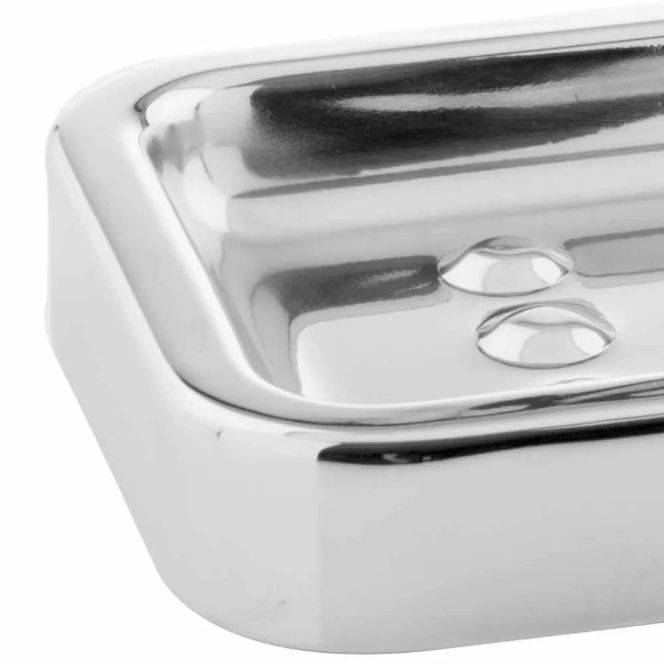 Fristående badrumstillbehör i kromfinish i rostfritt stål - blank Viadurini